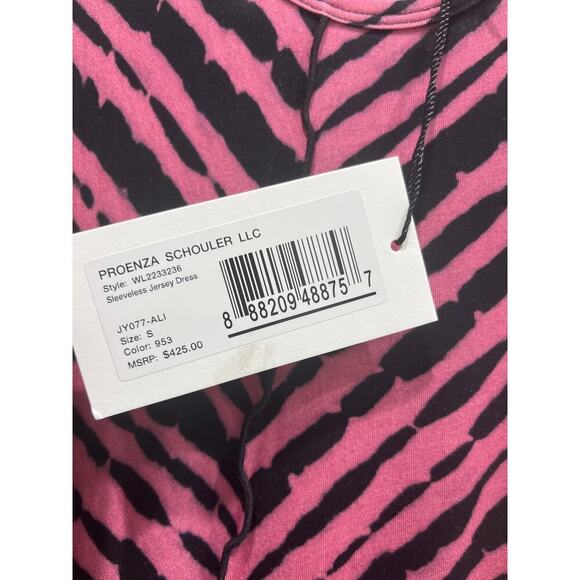 NWT PROENZA SCHOULER WHITE LABEL Sleeveless Tie Dye Jersey Dress Sz S - Picture 6 of 10
